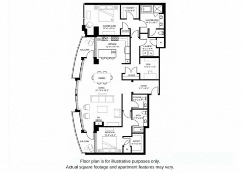 B22 North(1) floor plan at The Bravern, 688 110th Ave NE, 98004